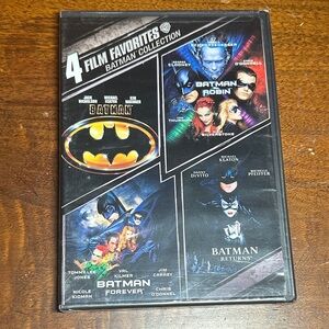 Batman Collection 4 Film Favorites Movie DVD New Unopened